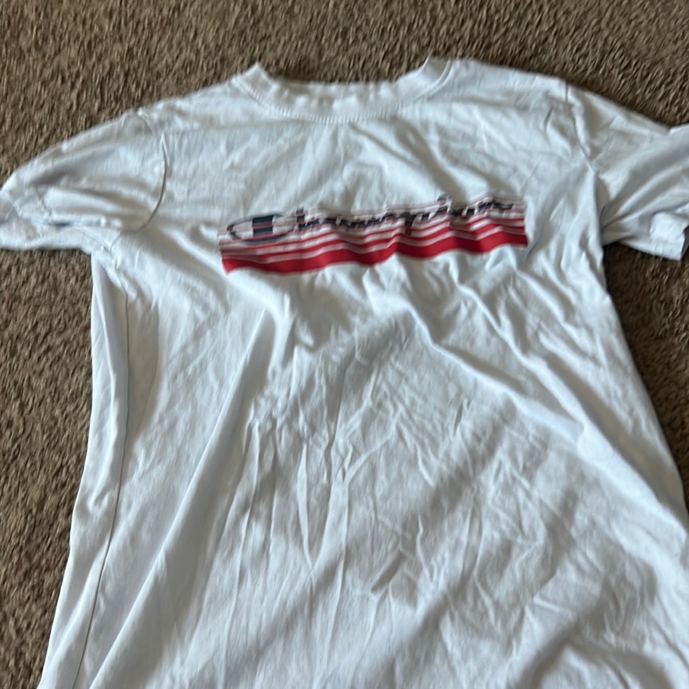 White champion shirt